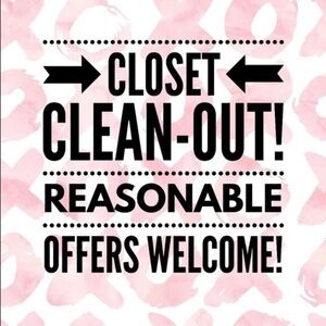 Closet Clear Out!
